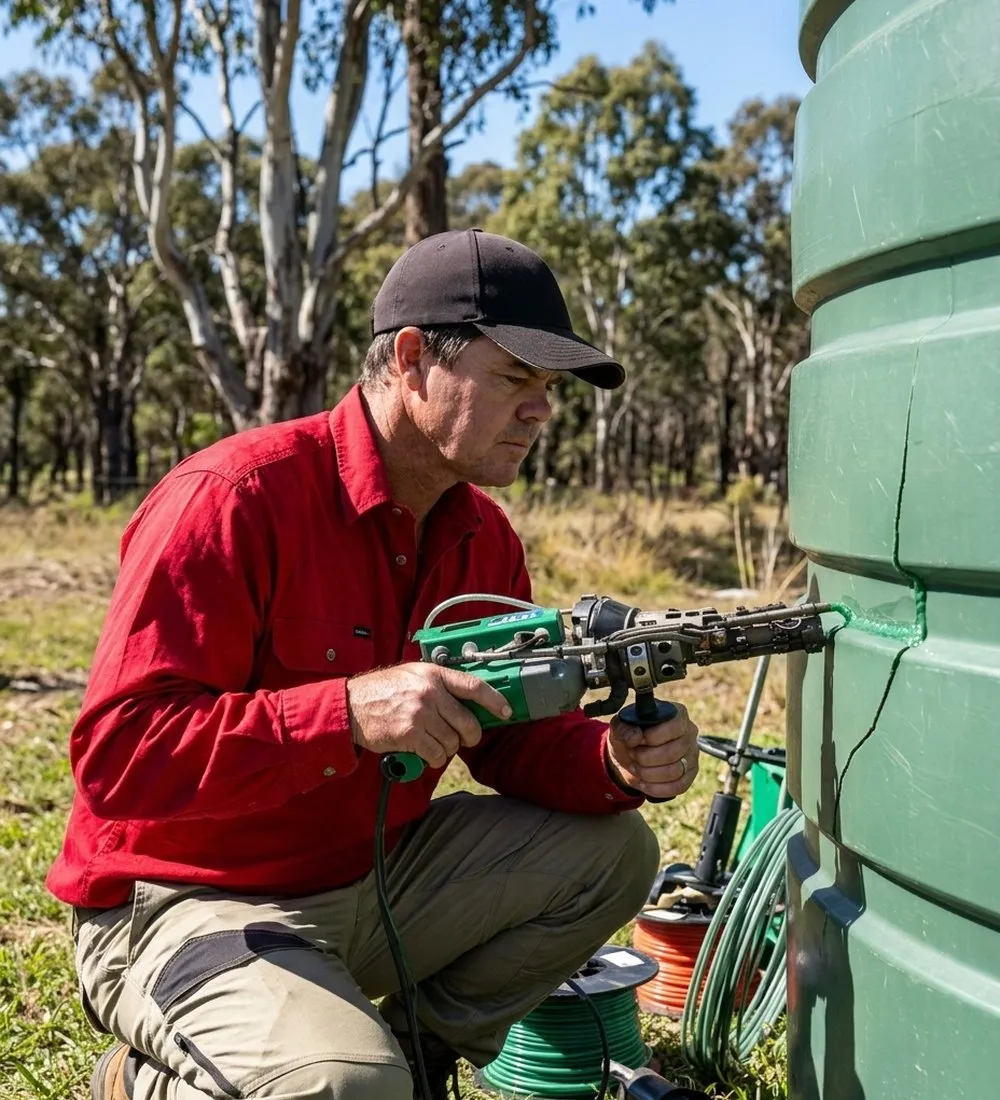 Plastic Welding Services at work